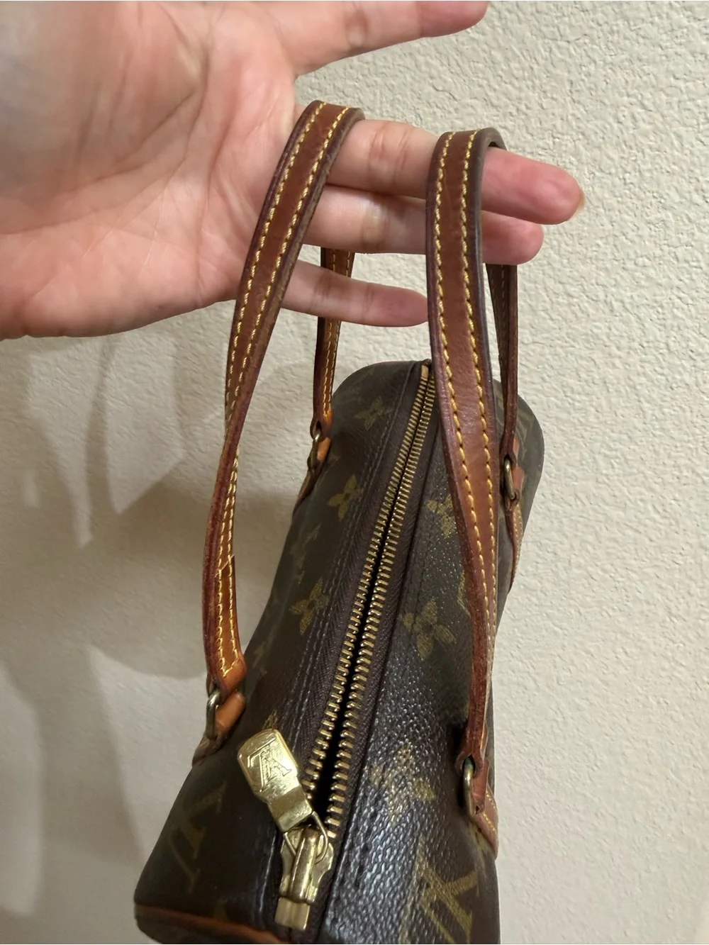 Louis Vuitton Papillon Monogram Mini Barrel Bag in Brown and Tan